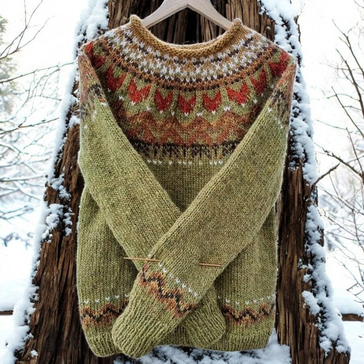 Ivana - Vintage crew neck sweater
